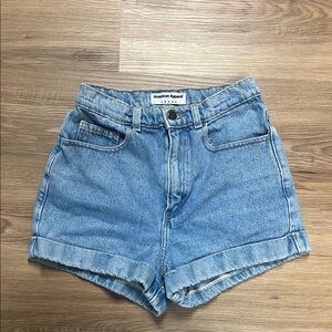 AMERICAN APPAREL High waist vintage denim shorts size 26